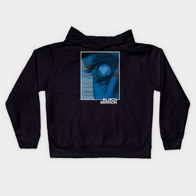 Black Mirror S1E3 Kids Hoodie by edgarascensao